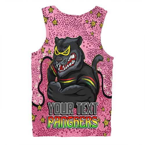 Penrith Panthers Custom Men Singlet - Team With Dot And Star Patterns For Tough Fan Men Singlet Penrith Panthers Custom Men Singlet - Team With Dot And Star Patterns For Tough Fan Men Singlet