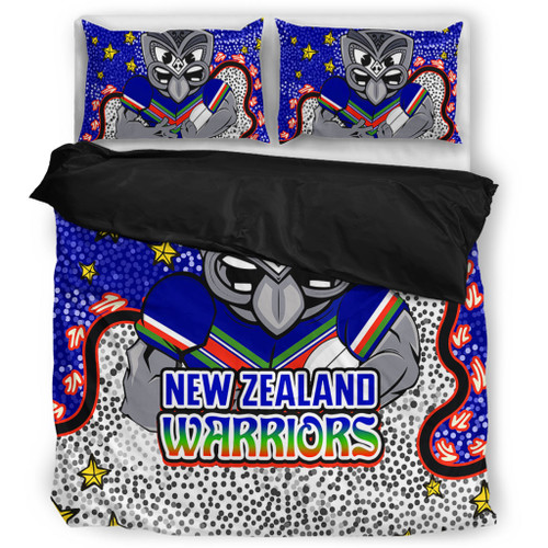 New Zealand Warriors Custom Bedding Set - Team With Dot And Star Patterns For Tough Fan Bedding Set New Zealand Warriors Custom Bedding Set - Team With Dot And Star Patterns For Tough Fan Bedding Set