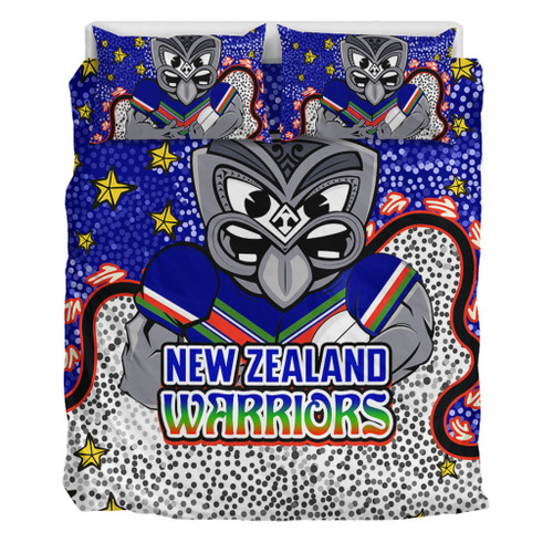 New Zealand Warriors Custom Bedding Set - Team With Dot And Star Patterns For Tough Fan Bedding Set New Zealand Warriors Custom Bedding Set - Team With Dot And Star Patterns For Tough Fan Bedding Set