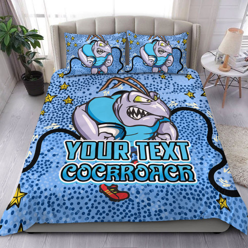 New South Wales Cockroaches Custom Bedding Set - Team With Dot And Star Patterns For Tough Fan Bedding Set New South Wales Cockroaches Custom Bedding Set - Team With Dot And Star Patterns For Tough Fan Bedding Set