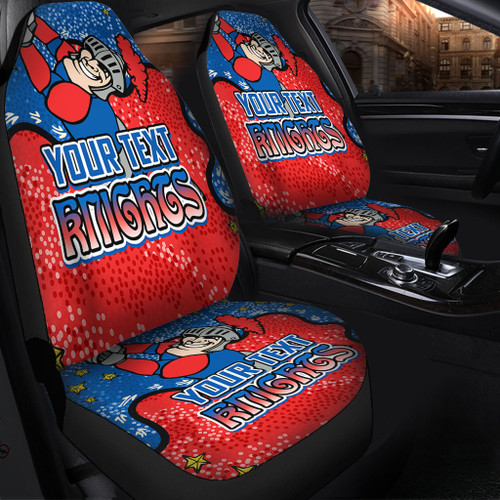 Newcastle Knights Custom Car Seat Cover - Team With Dot And Star Patterns For Tough Fan Car Seat Cover Newcastle Knights Custom Car Seat Cover - Team With Dot And Star Patterns For Tough Fan Car Seat Cover