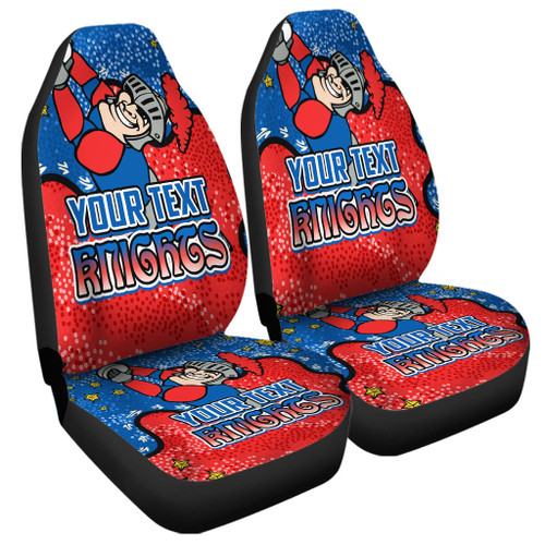 Newcastle Knights Custom Car Seat Cover - Team With Dot And Star Patterns For Tough Fan Car Seat Cover Newcastle Knights Custom Car Seat Cover - Team With Dot And Star Patterns For Tough Fan Car Seat Cover