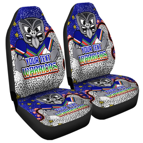New Zealand Warriors Custom Car Seat Cover - Team With Dot And Star Patterns For Tough Fan Car Seat Cover New Zealand Warriors Custom Car Seat Cover - Team With Dot And Star Patterns For Tough Fan Car Seat Cover