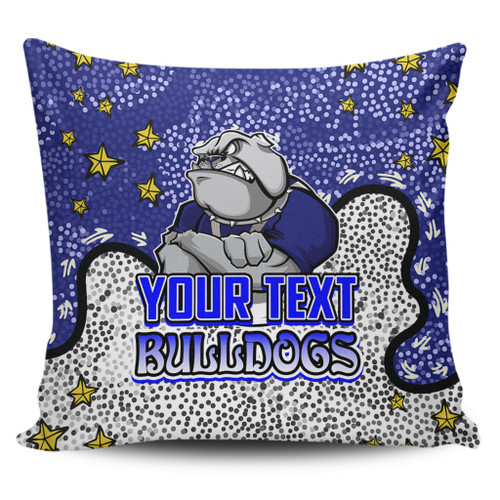 Canterbury-Bankstown Bulldogs Custom Pillow Cases - Team With Dot And Star Patterns For Tough Fan Pillow Cases