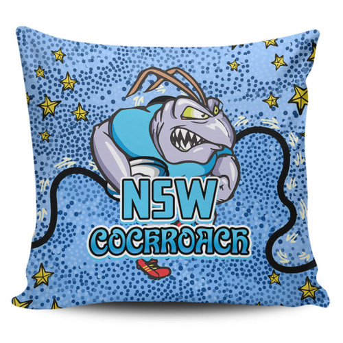 New South Wales Cockroaches Custom Pillow Cases - Team With Dot And Star Patterns For Tough Fan Pillow Cases