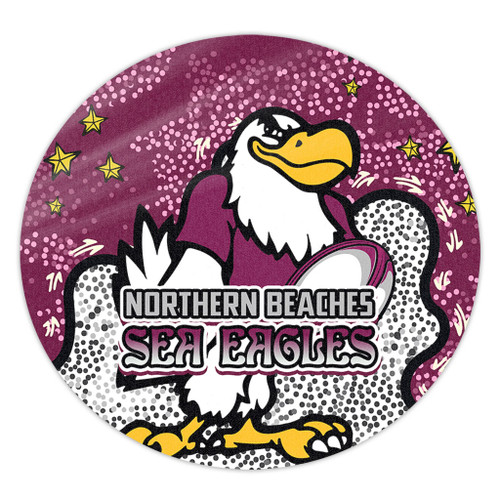 Manly Warringah Sea Eagles Round Rug - Team With Dot And Star Patterns For Tough Fan Round Rug Manly Warringah Sea Eagles Round Rug - Team With Dot And Star Patterns For Tough Fan Round Rug