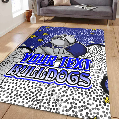 Canterbury-Bankstown Bulldogs Custom Area Rug - Team With Dot And Star Patterns For Tough Fan Area Rug Canterbury-Bankstown Bulldogs Custom Area Rug - Team With Dot And Star Patterns For Tough Fan Area Rug