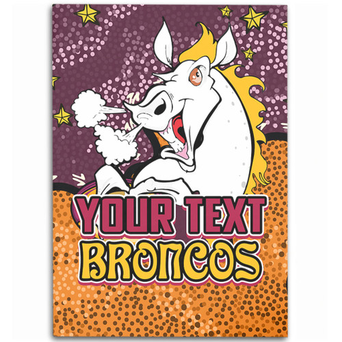 Brisbane Broncos Custom Area Rug - Team With Dot And Star Patterns For Tough Fan Area Rug Brisbane Broncos Custom Area Rug - Team With Dot And Star Patterns For Tough Fan Area Rug
