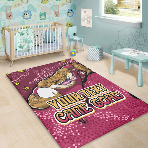 Queensland Cane Toads Custom Area Rug - Team With Dot And Star Patterns For Tough Fan Area Rug Queensland Cane Toads Custom Area Rug - Team With Dot And Star Patterns For Tough Fan Area Rug