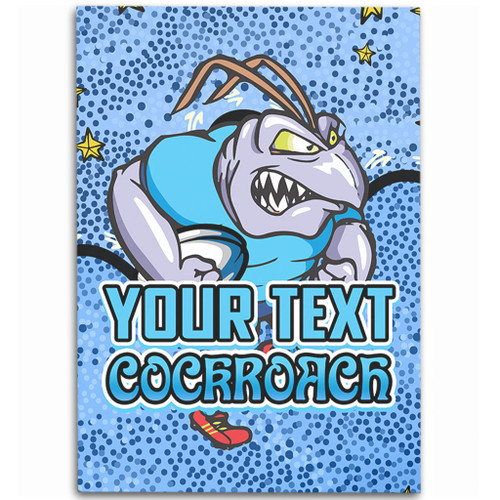 New South Wales Cockroaches Custom Area Rug - Team With Dot And Star Patterns For Tough Fan Area Rug New South Wales Cockroaches Custom Area Rug - Team With Dot And Star Patterns For Tough Fan Area Rug