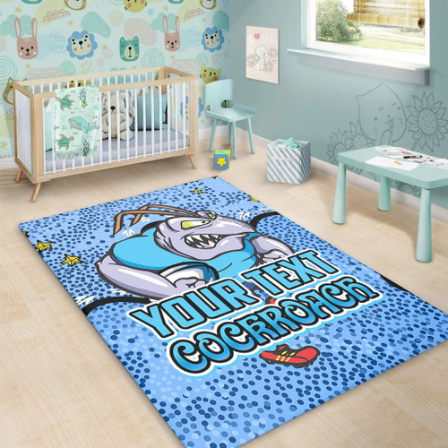 New South Wales Cockroaches Custom Area Rug - Team With Dot And Star Patterns For Tough Fan Area Rug New South Wales Cockroaches Custom Area Rug - Team With Dot And Star Patterns For Tough Fan Area Rug