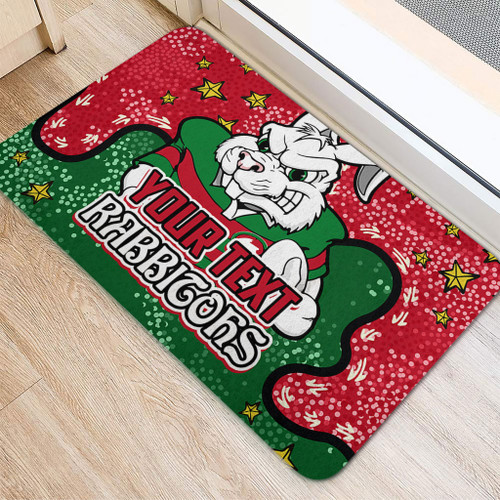 South Sydney Rabbitohs Doormat - Team With Dot And Star Patterns For Tough Fan Doormat South Sydney Rabbitohs Doormat - Team With Dot And Star Patterns For Tough Fan Doormat