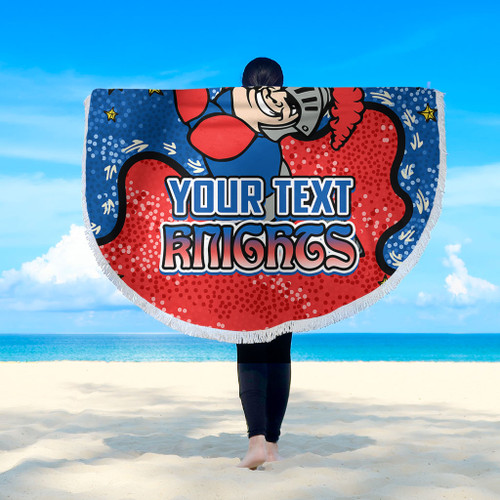 Newcastle Knights Custom Beach Blanket - Team With Dot And Star Patterns For Tough Fan Beach Blanket Newcastle Knights Custom Beach Blanket - Team With Dot And Star Patterns For Tough Fan Beach Blanket
