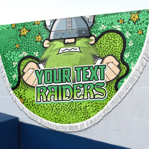 Canberra Raiders Custom Beach Blanket - Team With Dot And Star Patterns For Tough Fan Beach Blanket Canberra Raiders Custom Beach Blanket - Team With Dot And Star Patterns For Tough Fan Beach Blanket