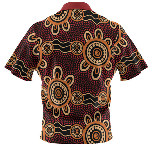 Australia Dot Painting Inspired Aboriginal Hawaiian Shirt - Aboriginal Dot Pattern Painting Art Hawaiian Shirt Australia Dot Painting Inspired Aboriginal Hawaiian Shirt - Aboriginal Dot Pattern Painting Art Hawaiian Shirt