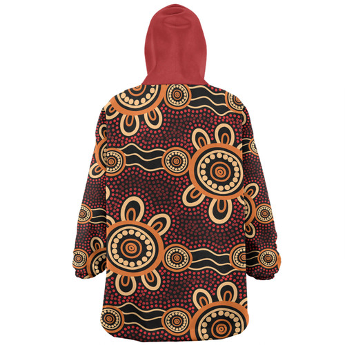 Australia Dot Painting Inspired Aboriginal Snug Hoodie - Aboriginal Dot Pattern Painting Art Snug Hoodie Australia Dot Painting Inspired Aboriginal Snug Hoodie - Aboriginal Dot Pattern Painting Art Snug Hoodie