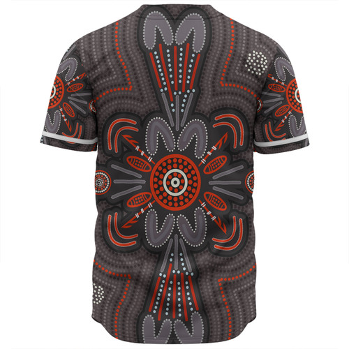 Australia Dot Painting Inspired Aboriginal Baseball Shirt - Aboriginal Dot Indigenous Art Inspired Baseball Shirt Australia Dot Painting Inspired Aboriginal Baseball Shirt - Aboriginal Dot Indigenous Art Inspired Baseball Shirt