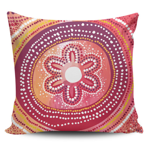 Australia Dot Painting Inspired Aboriginal Pillow Cases - Aboriginal Style Dot Pillow Cases Australia Dot Painting Inspired Aboriginal Pillow Cases - Aboriginal Style Dot Pillow Cases