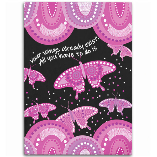 Australia Animals Aboriginal Area Rug - Your Wings Already Exist Aboriginal Pink Butterflies Art Inspired Area Rug Australia Animals Aboriginal Area Rug - Your Wings Already Exist Aboriginal Pink Butterflies Art Inspired Area Rug