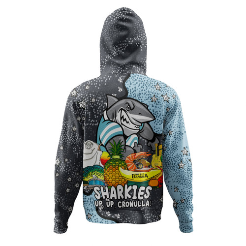 Cronulla-Sutherland Sharks Custom Hoodie - Australian Big Things Hoodie Cronulla-Sutherland Sharks Custom Hoodie - Australian Big Things Hoodie