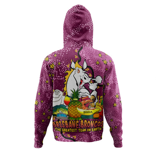 Brisbane Broncos Custom Hoodie - Australian Big Things Hoodie