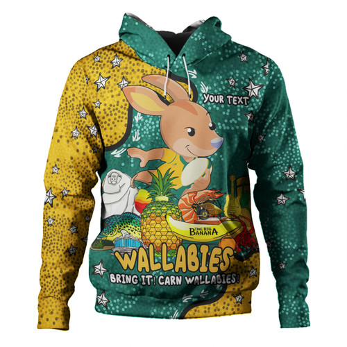 Australia Wallabies Custom Hoodie - Australian Big Things Hoodie