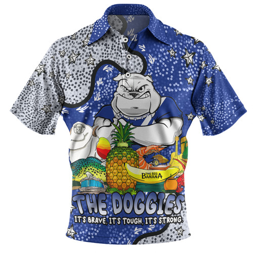 Canterbury-Bankstown Bulldogs Custom Polo Shirt - Australian Big Things Polo Shirt Canterbury-Bankstown Bulldogs Custom Polo Shirt - Australian Big Things Polo Shirt