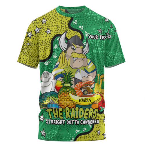 Canberra Raiders Custom T-shirt - Australian Big Things T-shirt