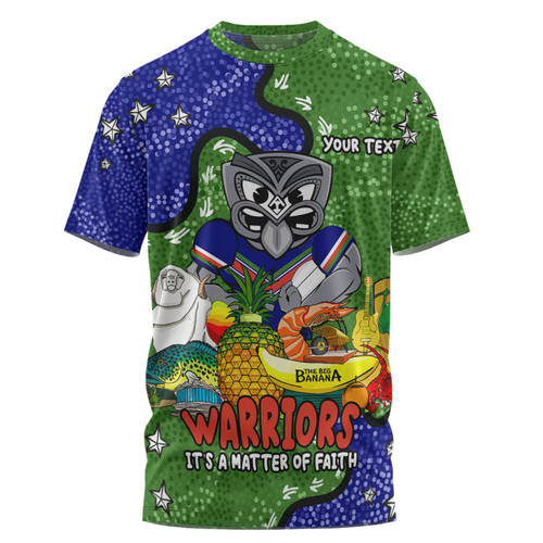 New Zealand Warriors Custom T-shirt - Australian Big Things T-shirt