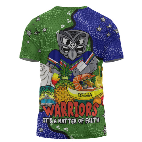 New Zealand Warriors Custom T-shirt - Australian Big Things T-shirt