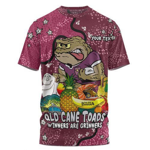 Queensland Cane Toads Custom T-shirt - Australian Big Things T-shirt