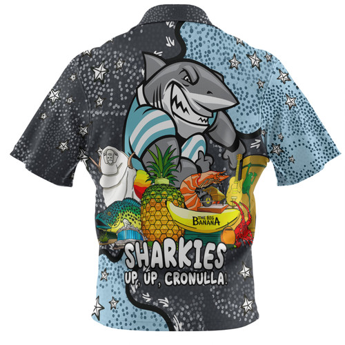 Cronulla-Sutherland Sharks Custom Hawaiian Shirt - Australian Big Things Hawaiian Shirt Cronulla-Sutherland Sharks Custom Hawaiian Shirt - Australian Big Things Hawaiian Shirt