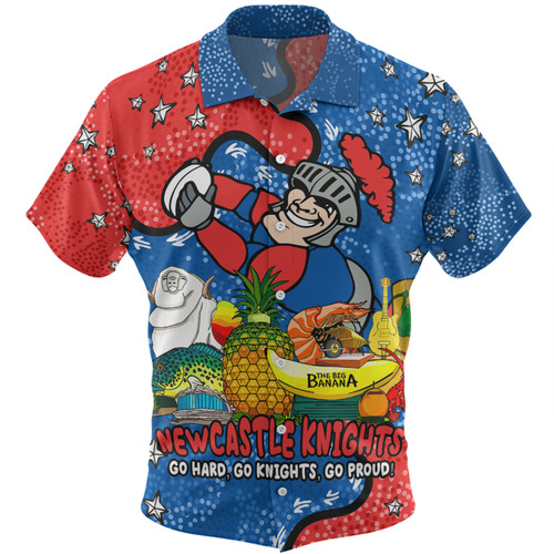 Newcastle Knights Custom Hawaiian Shirt - Australian Big Things Hawaiian Shirt Newcastle Knights Custom Hawaiian Shirt - Australian Big Things Hawaiian Shirt
