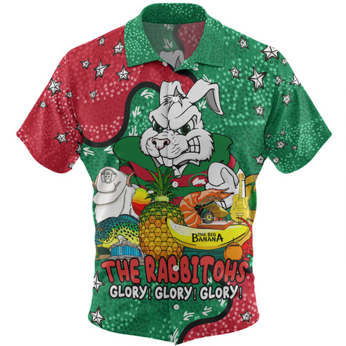 South Sydney Rabbitohs Hawaiian Shirt - Australian Big Things Hawaiian Shirt South Sydney Rabbitohs Hawaiian Shirt - Australian Big Things Hawaiian Shirt