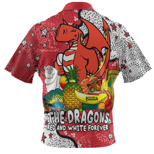 St. George Illawarra Dragons Custom Hawaiian Shirt - Australian Big Things Hawaiian Shirt St. George Illawarra Dragons Custom Hawaiian Shirt - Australian Big Things Hawaiian Shirt