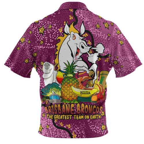 Brisbane Broncos Custom Hawaiian Shirt - Australian Big Things Hawaiian Shirt Brisbane Broncos Custom Hawaiian Shirt - Australian Big Things Hawaiian Shirt