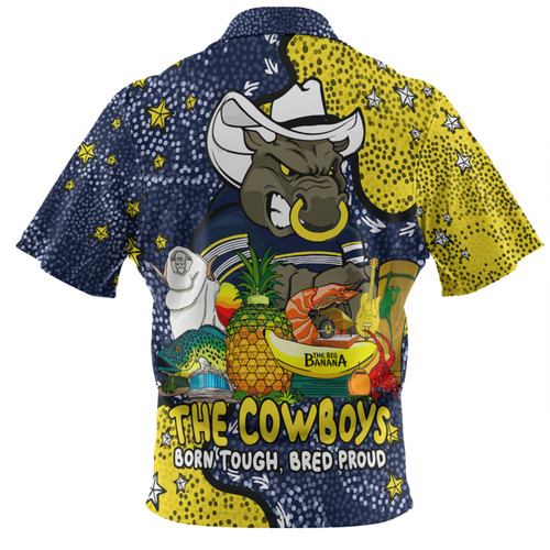 North Queensland Cowboys Custom Hawaiian Shirt - Australian Big Things Hawaiian Shirt North Queensland Cowboys Custom Hawaiian Shirt - Australian Big Things Hawaiian Shirt