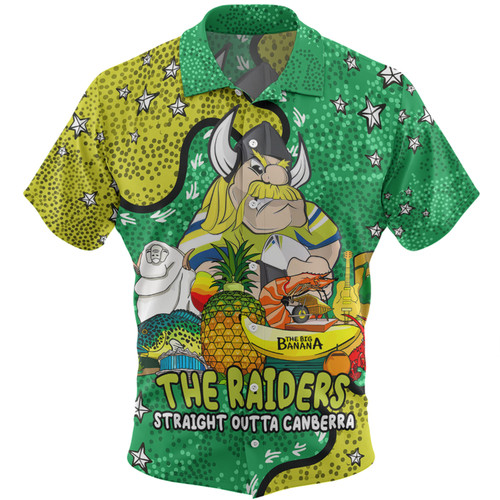 Canberra Raiders Custom Hawaiian Shirt - Australian Big Things Hawaiian Shirt Canberra Raiders Custom Hawaiian Shirt - Australian Big Things Hawaiian Shirt