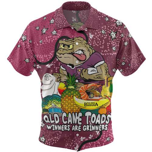 Queensland Cane Toads Custom Hawaiian Shirt - Australian Big Things Hawaiian Shirt Queensland Cane Toads Custom Hawaiian Shirt - Australian Big Things Hawaiian Shirt