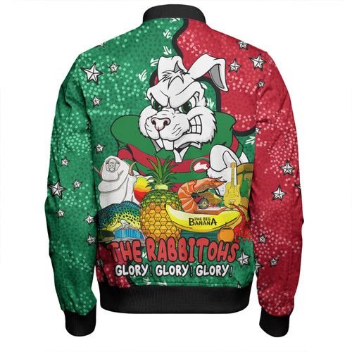 South Sydney Rabbitohs Bomber Jacket - Australian Big Things Bomber Jacket South Sydney Rabbitohs Bomber Jacket - Australian Big Things Bomber Jacket