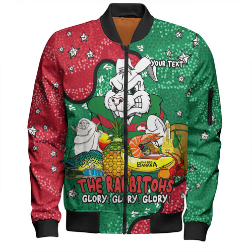South Sydney Rabbitohs Bomber Jacket - Australian Big Things Bomber Jacket South Sydney Rabbitohs Bomber Jacket - Australian Big Things Bomber Jacket