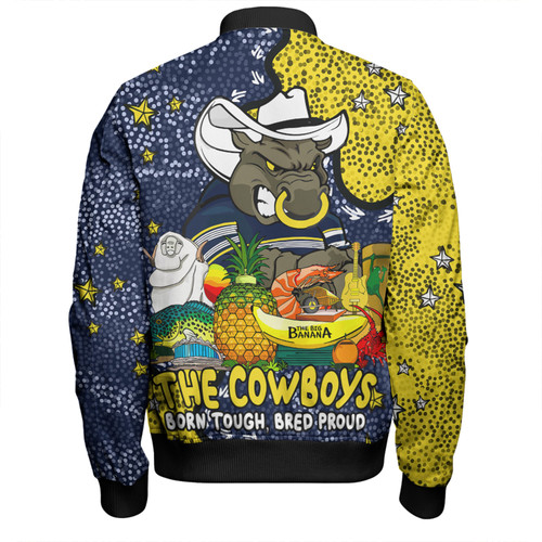 North Queensland Cowboys Custom Bomber Jacket - Australian Big Things Bomber Jacket