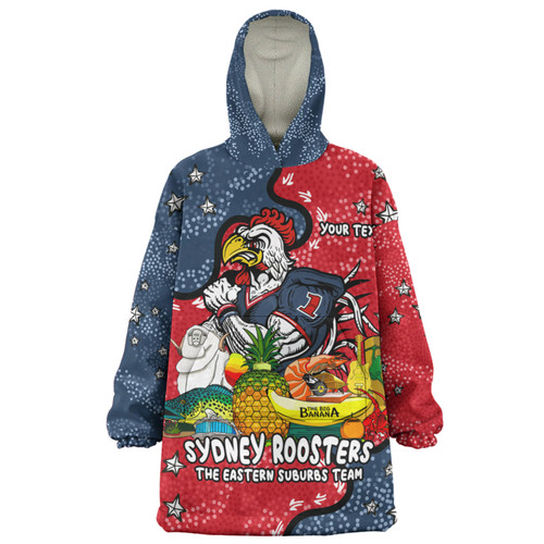 Sydney Roosters Custom Snug Hoodie - Australian Big Things Snug Hoodie