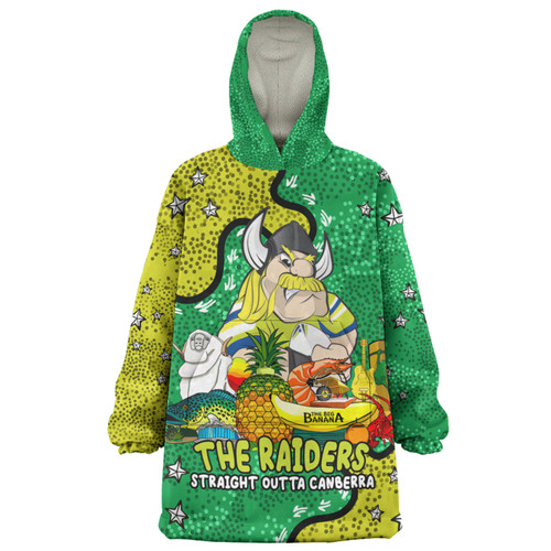 Canberra Raiders Custom Snug Hoodie - Australian Big Things Snug Hoodie Canberra Raiders Custom Snug Hoodie - Australian Big Things Snug Hoodie