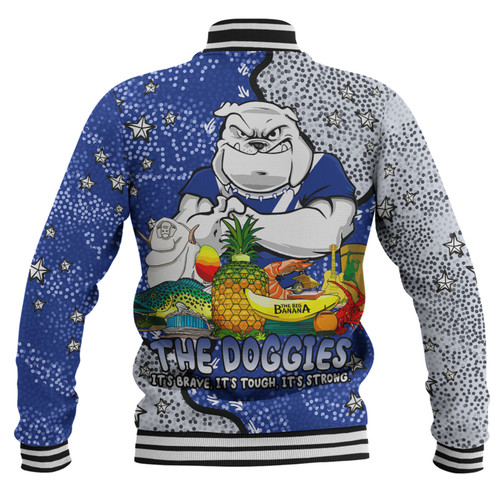 Canterbury-Bankstown Bulldogs Custom Baseball Jacket - Australian Big Things Baseball Jacket Canterbury-Bankstown Bulldogs Custom Baseball Jacket - Australian Big Things Baseball Jacket