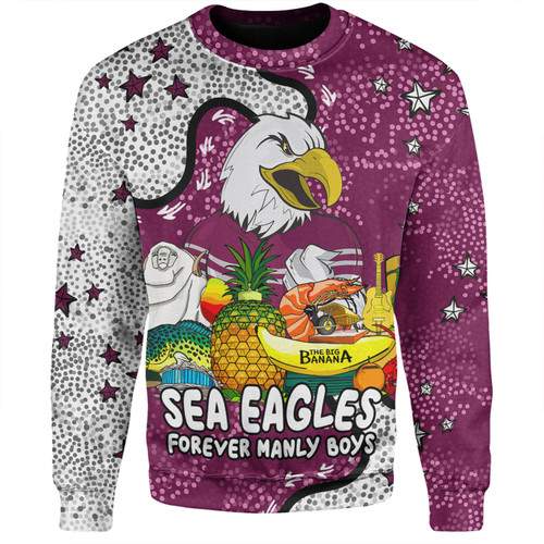 Manly Warringah Sea Eagles Sweatshirt - Australian Big Things Sweatshirt Manly Warringah Sea Eagles Sweatshirt - Australian Big Things Sweatshirt