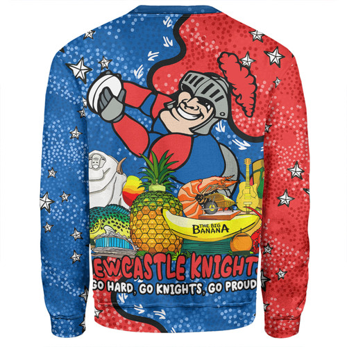 Newcastle Knights Custom Sweatshirt - Australian Big Things Sweatshirt Newcastle Knights Custom Sweatshirt - Australian Big Things Sweatshirt
