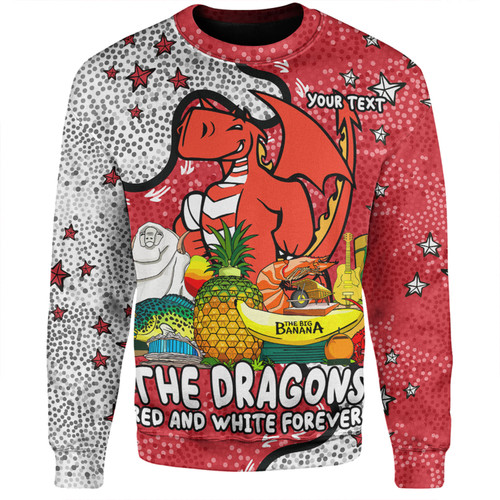 St. George Illawarra Dragons Custom Sweatshirt - Australian Big Things Sweatshirt St. George Illawarra Dragons Custom Sweatshirt - Australian Big Things Sweatshirt