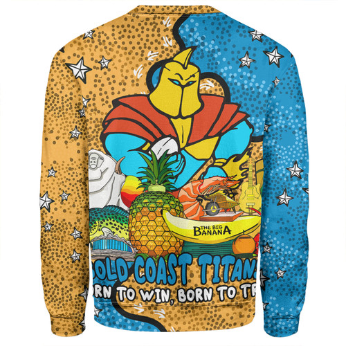 Gold Coast Titans Custom Sweatshirt - Australian Big Things Sweatshirt Gold Coast Titans Custom Sweatshirt - Australian Big Things Sweatshirt