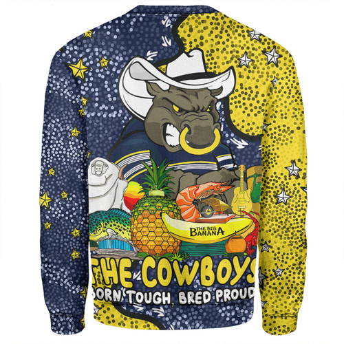 North Queensland Cowboys Custom Sweatshirt - Australian Big Things Sweatshirt North Queensland Cowboys Custom Sweatshirt - Australian Big Things Sweatshirt